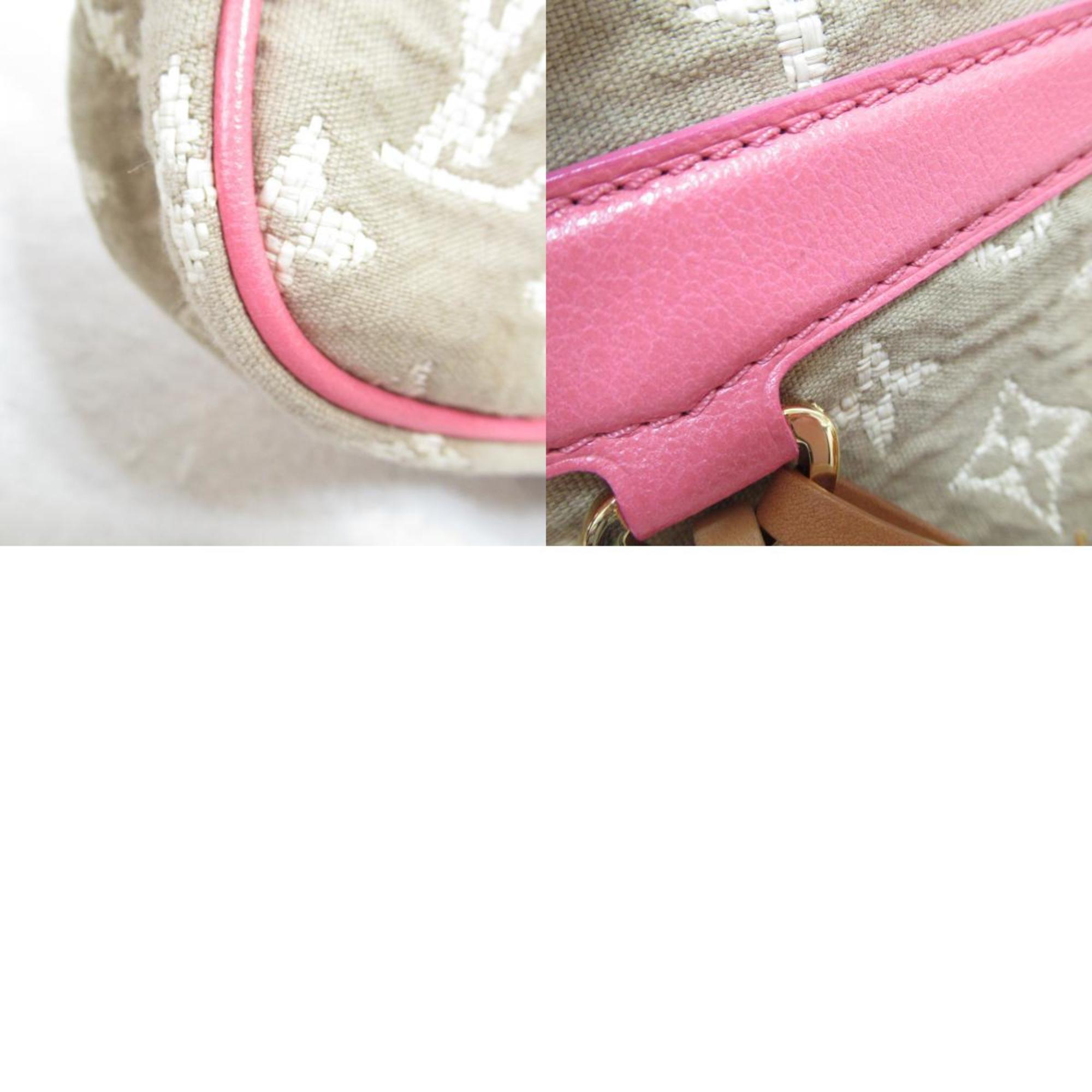 Louis Vuitton LOUIS VUITTON Pochette Accessoires Pouch Bag Coated Canvas Monogram Sabia Women's Pink M93069