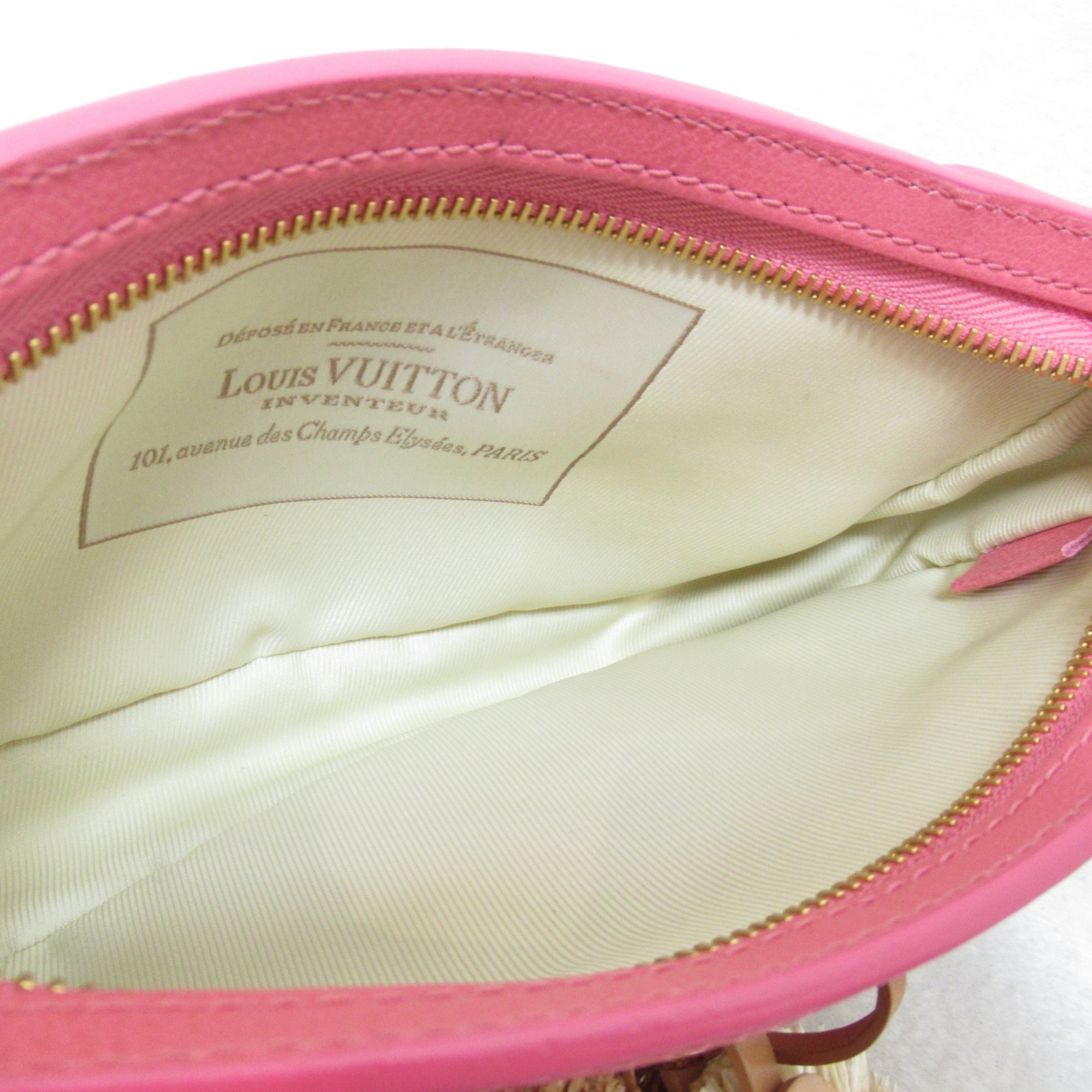 Louis Vuitton LOUIS VUITTON Pochette Accessoires Pouch Bag Coated Canvas Monogram Sabia Women's Pink M93069