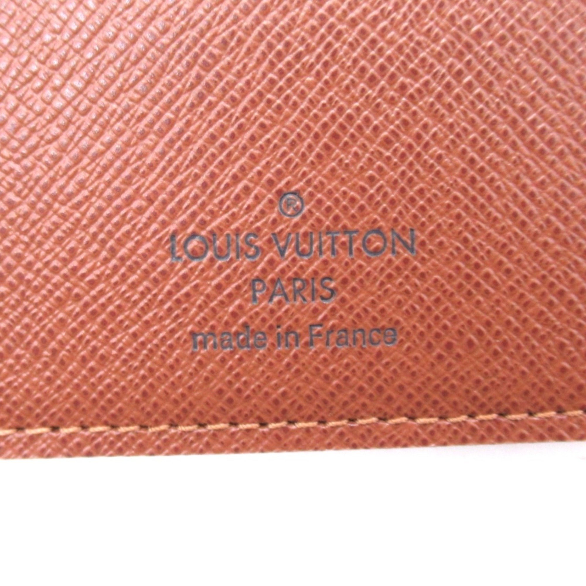 Louis Vuitton LOUIS VUITTON Portefeuille Eugenie Tri-fold Long Wallet Coated Canvas Monogram Women's Brown M60123