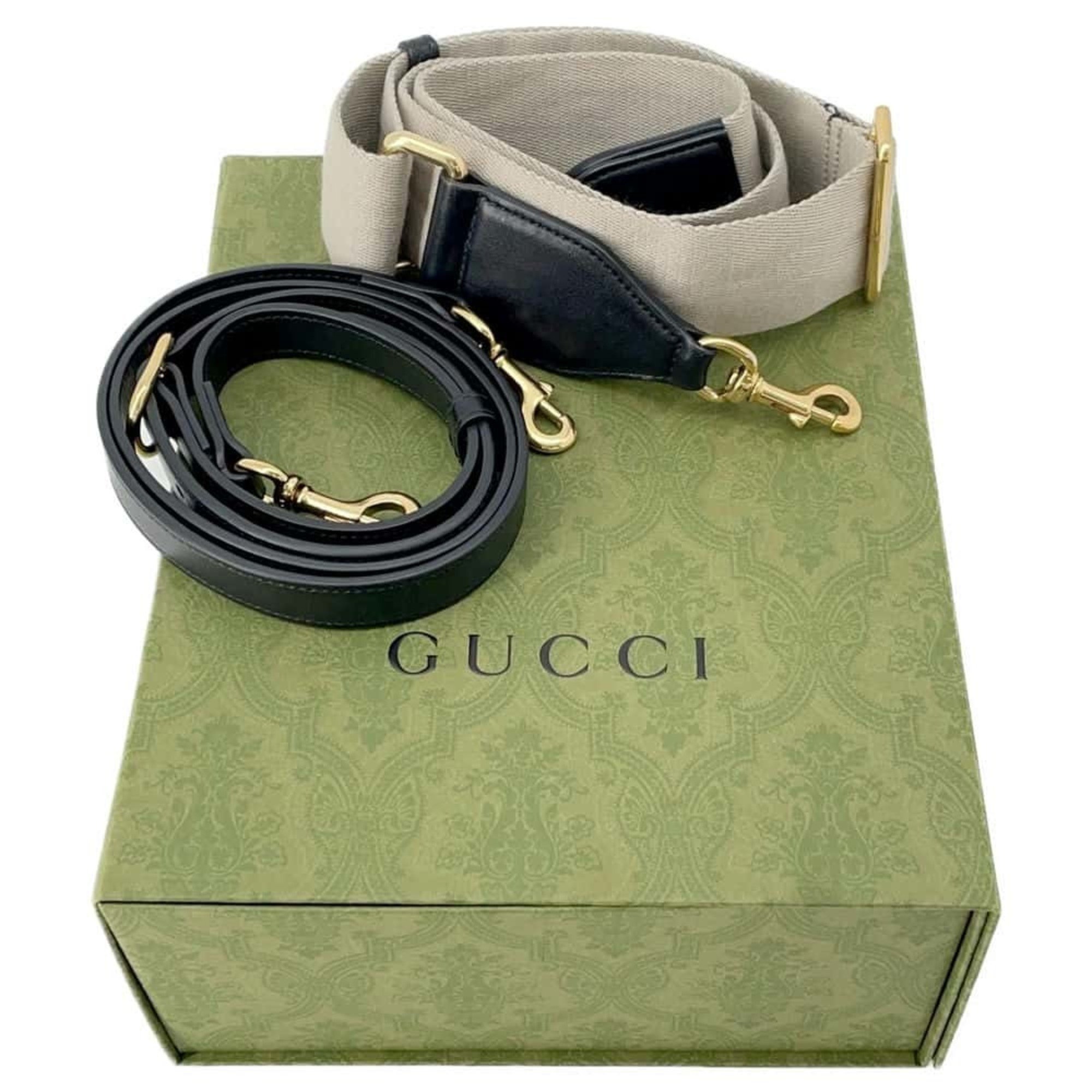 Gucci Shoulder Bag GG Matelasse Small Leather 702234 GUCCI Black