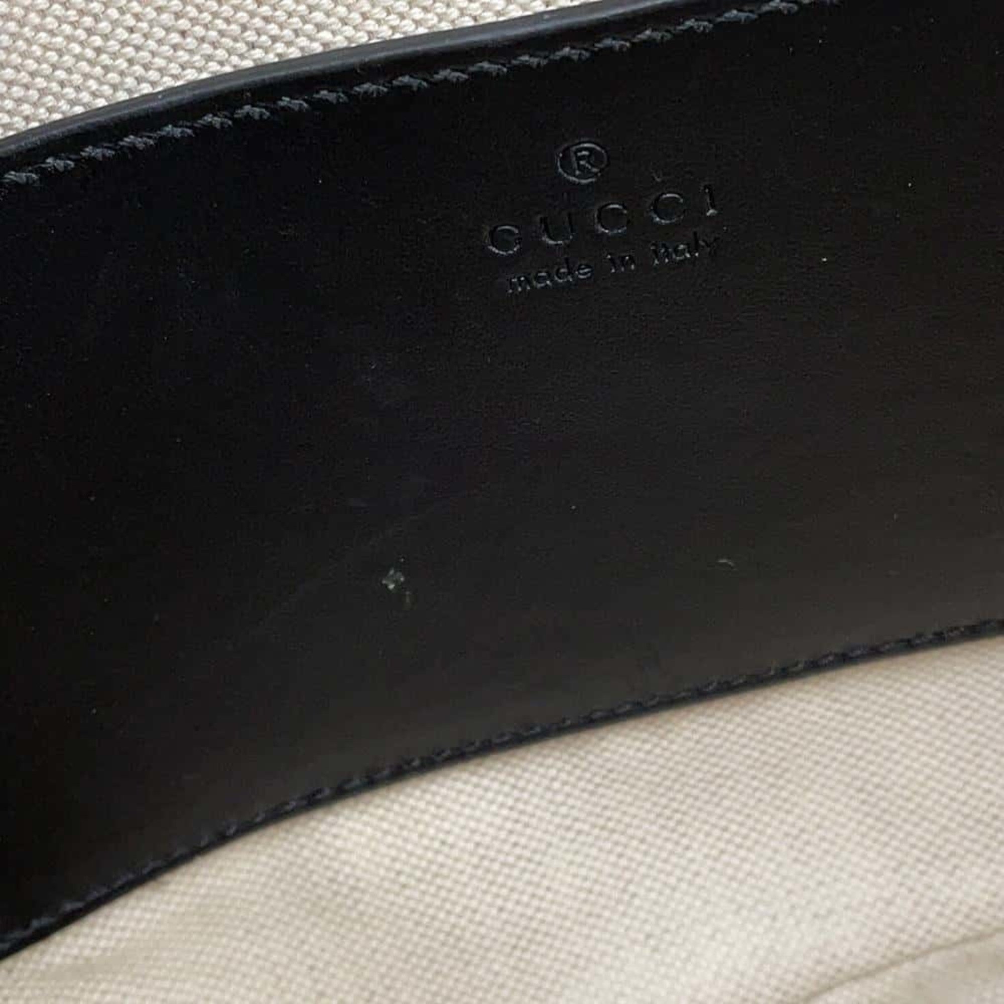 Gucci Shoulder Bag GG Matelasse Small Leather 702234 GUCCI Black