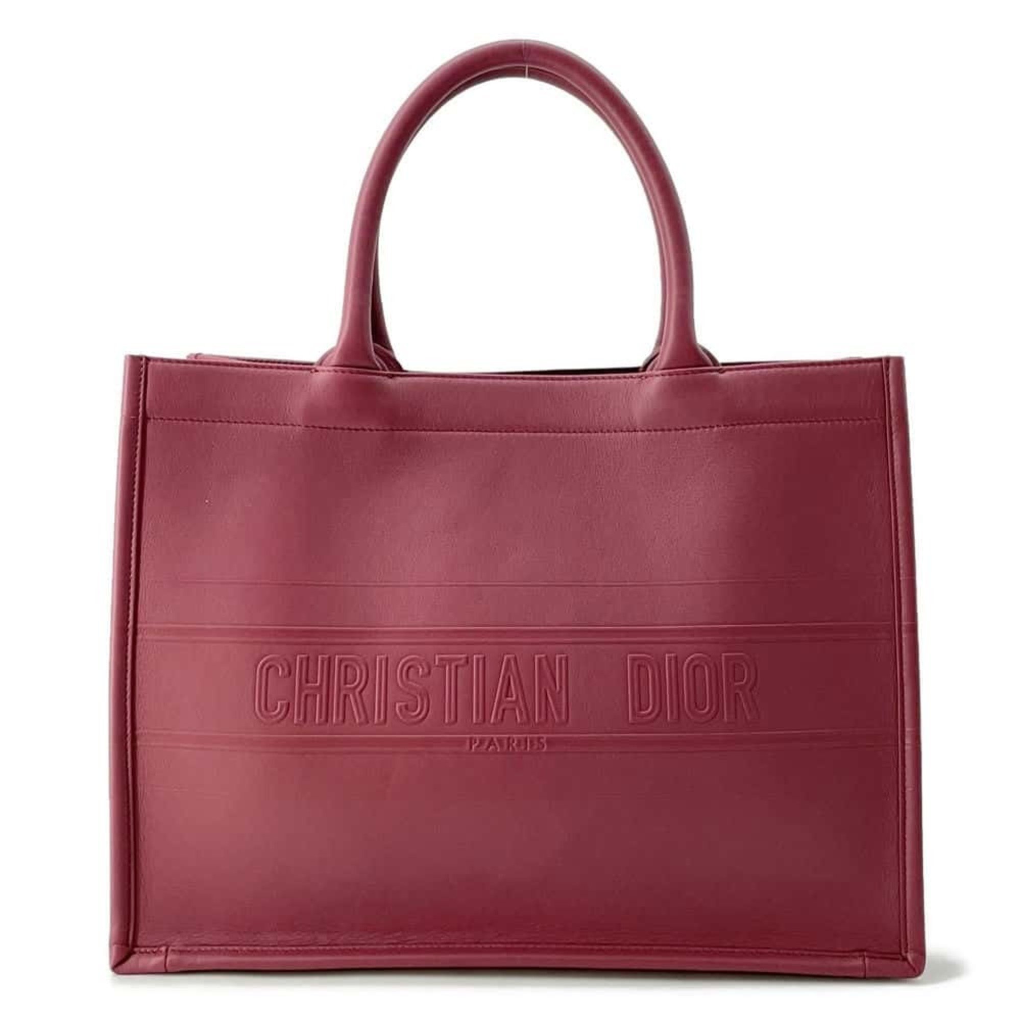 Christian Dior Tote Bag Book Medium Calf Leather M1296ZGSB_M60P