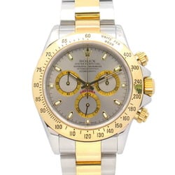 Rolex ROLEX Daytona F Series Wristwatch K18 (Yellow Gold) Stainless Steel Men's Grey 116523