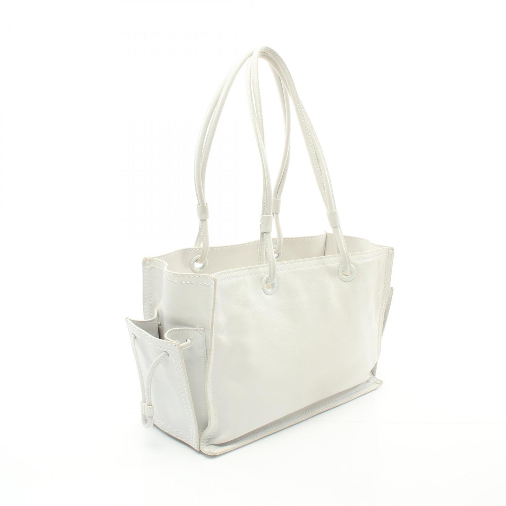 LOEWE Tote Bag Leather Women's Grey