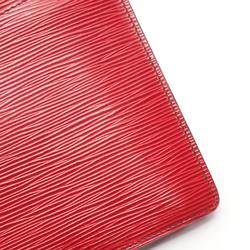 Louis Vuitton Montaigne 27 clutch bag, leather, Epi, women's, red, M52657