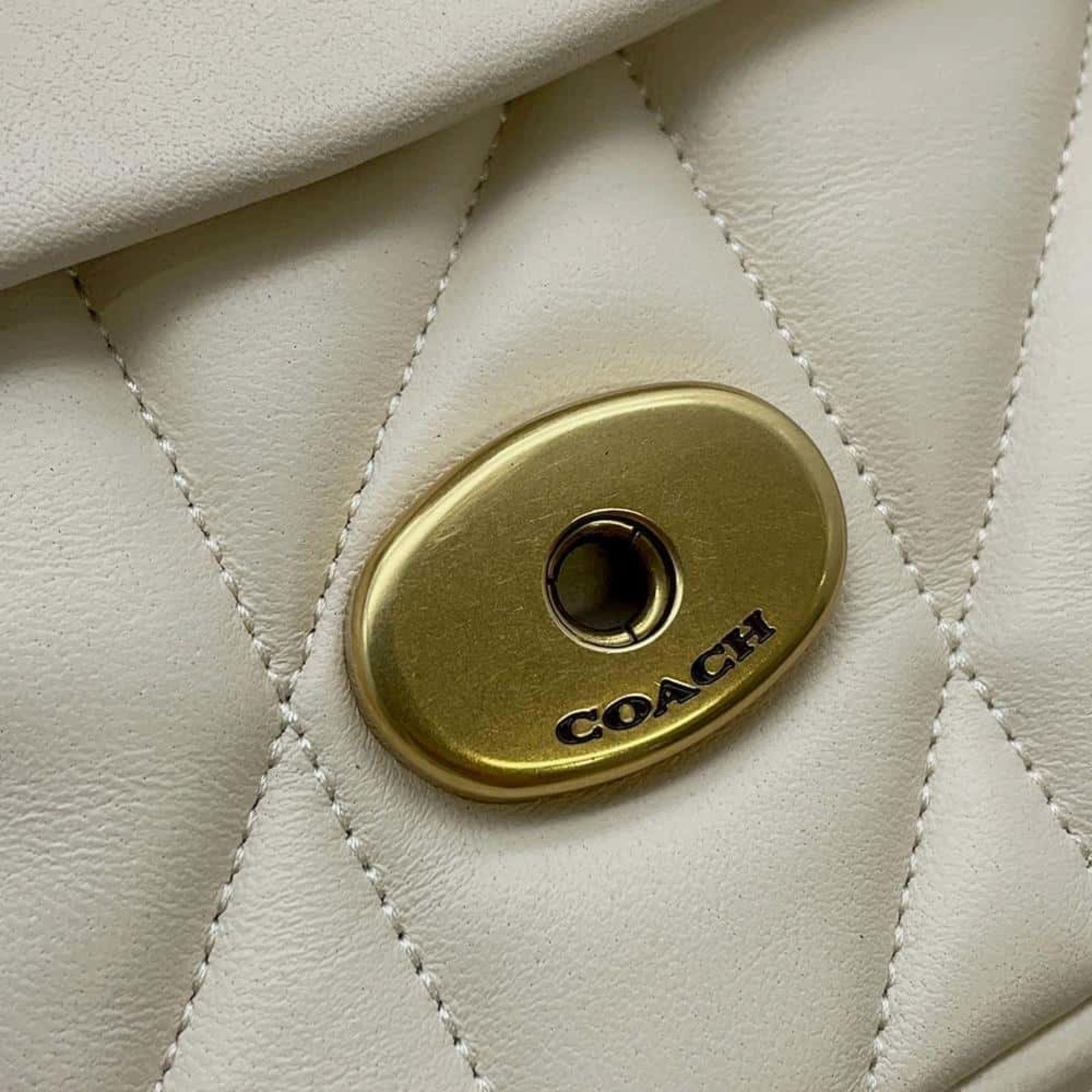 Coach Chain Shoulder Bag Tabby Quilted 20 CP149 COACH