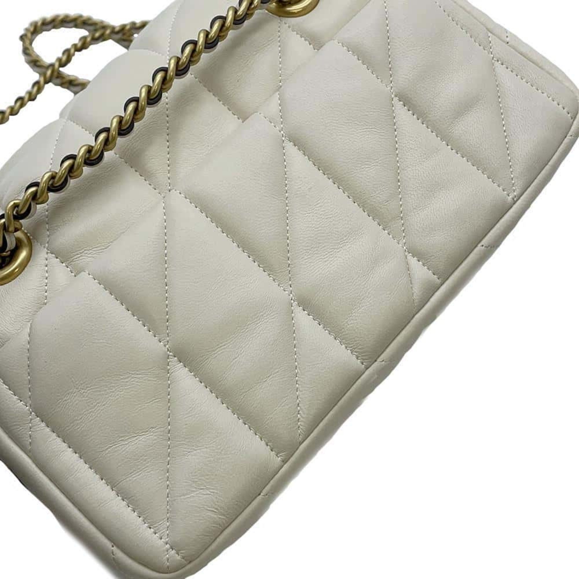 Coach Chain Shoulder Bag Tabby Quilted 20 CP149 COACH