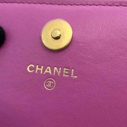 Chanel Chain Waist Wallet Coco Mark Tweed CHANEL Card