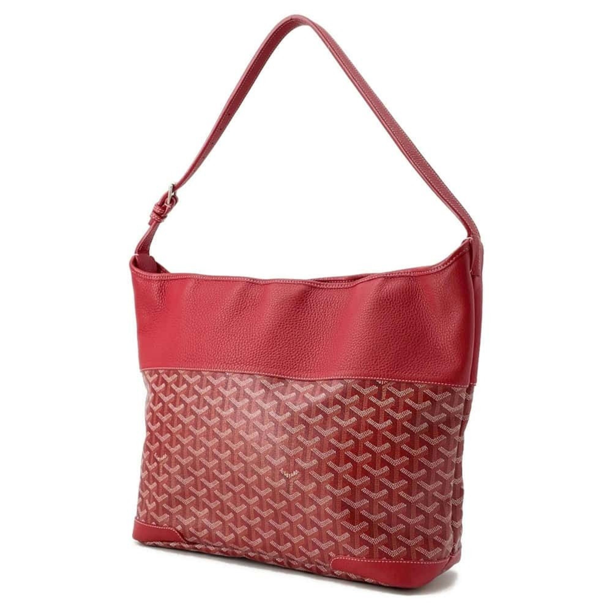 GOYARD Shoulder Bag Grenadine Leather