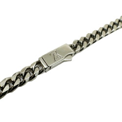 LOUIS VUITTON Louis Vuitton Necklace Monogram Row M01490 RM2244 Metal Men's Women's