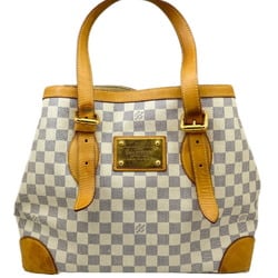 LOUIS VUITTON Louis Vuitton Hampstead MM Damier Azur N51206 Tote Bag for Women