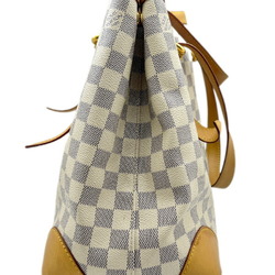 LOUIS VUITTON Louis Vuitton Hampstead MM Damier Azur N51206 Tote Bag for Women