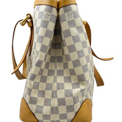 LOUIS VUITTON Louis Vuitton Hampstead MM Damier Azur N51206 Tote Bag for Women