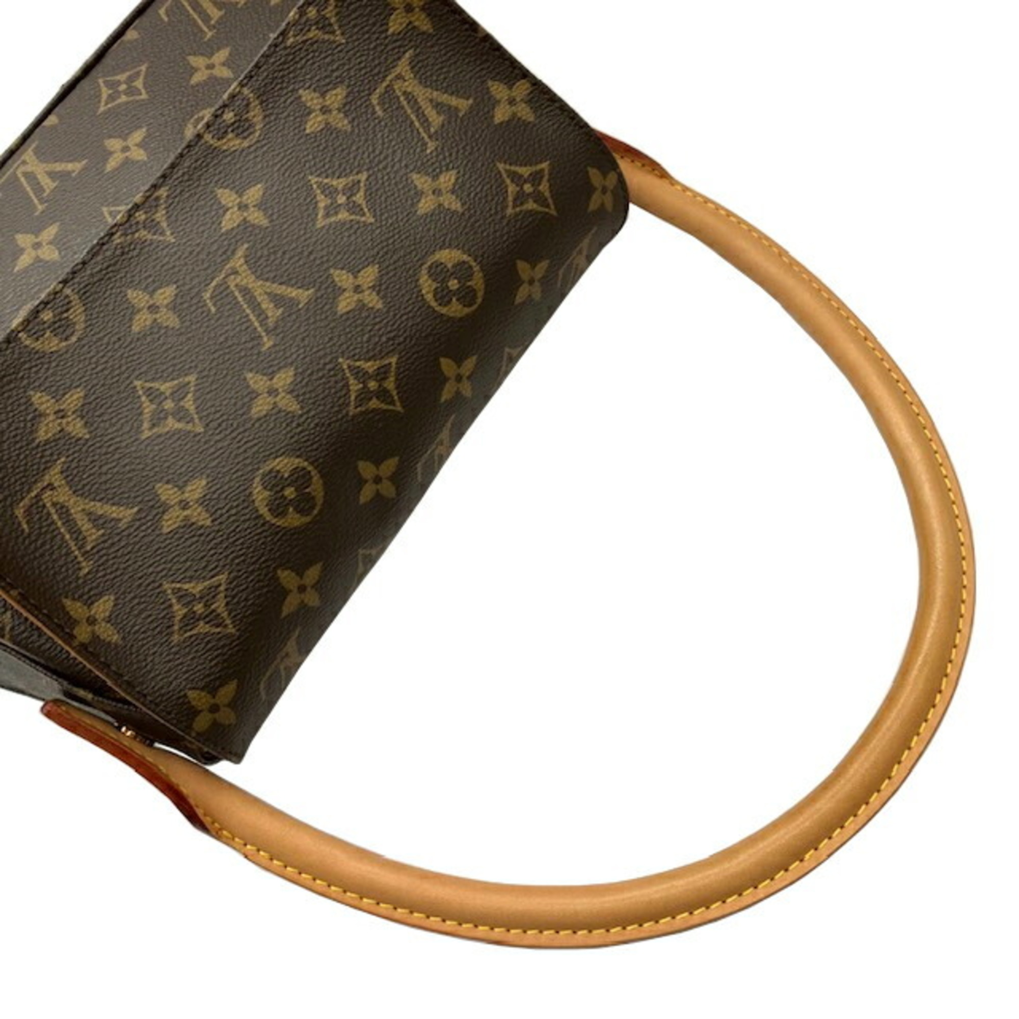 LOUIS VUITTON Louis Vuitton Looping Monogram M51147 DU1016 Shoulder Bag for Women