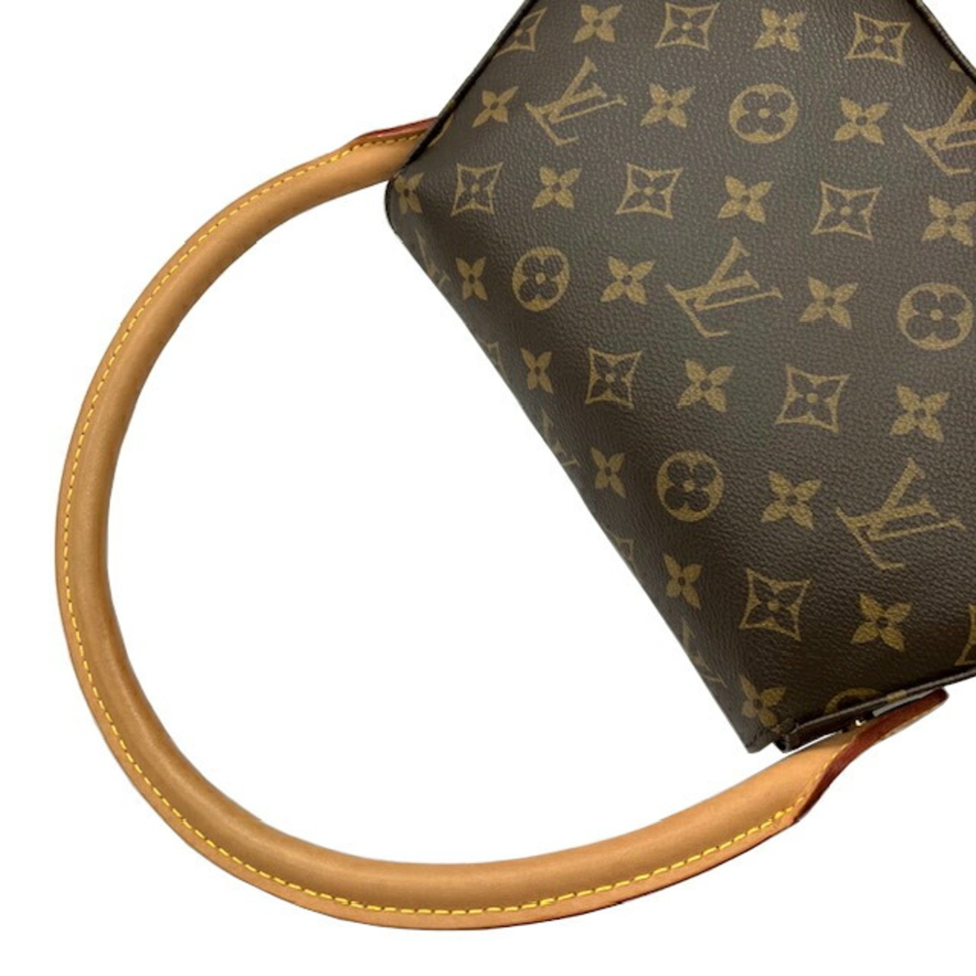 LOUIS VUITTON Louis Vuitton Looping Monogram M51147 DU1016 Shoulder Bag for Women