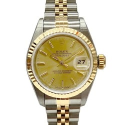 ROLEX Rolex Datejust 69173 K18 Gold Stainless Steel Combination Automatic Watch for Women