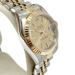 ROLEX Rolex Datejust 69173 K18 Gold Stainless Steel Combination Automatic Watch for Women