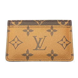 LOUIS VUITTON Louis Vuitton Porte Carte Simple Card Case Monogram Reverse M69161 SP4210