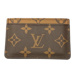 LOUIS VUITTON Louis Vuitton Porte Carte Simple Card Case Monogram Reverse M69161 SP4210