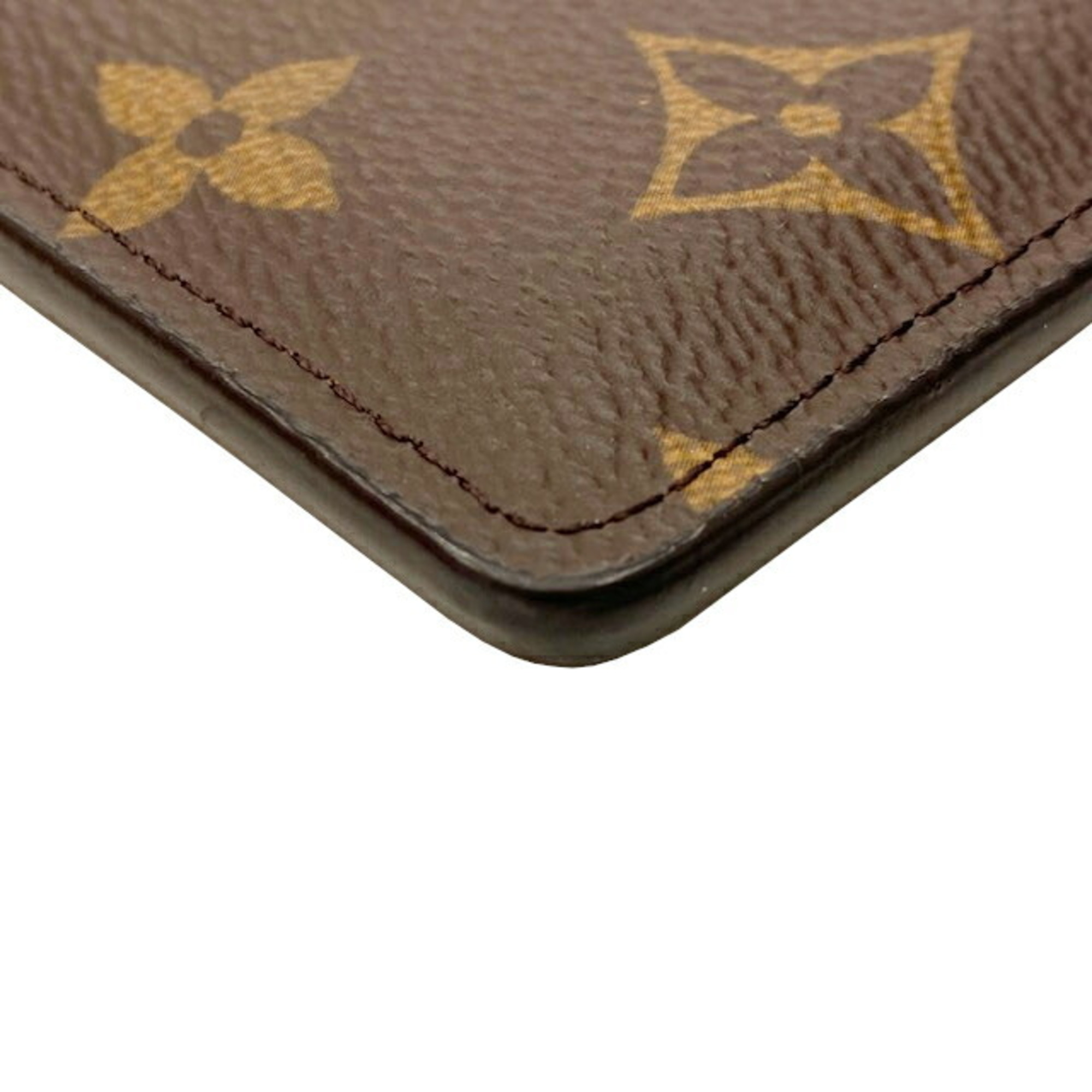 LOUIS VUITTON Louis Vuitton Porte Carte Simple Card Case Monogram Reverse M69161 SP4210