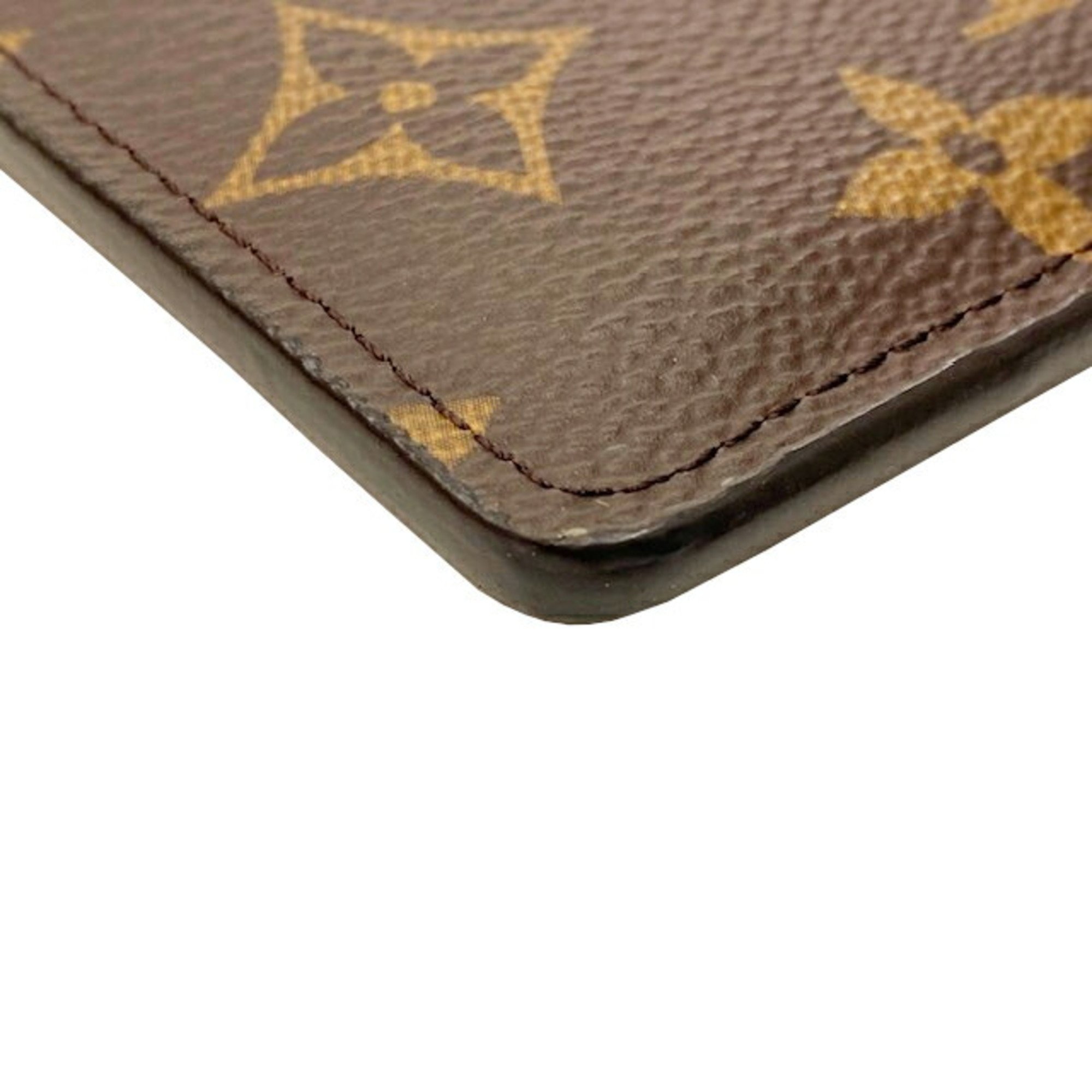 LOUIS VUITTON Louis Vuitton Porte Carte Simple Card Case Monogram Reverse M69161 SP4210