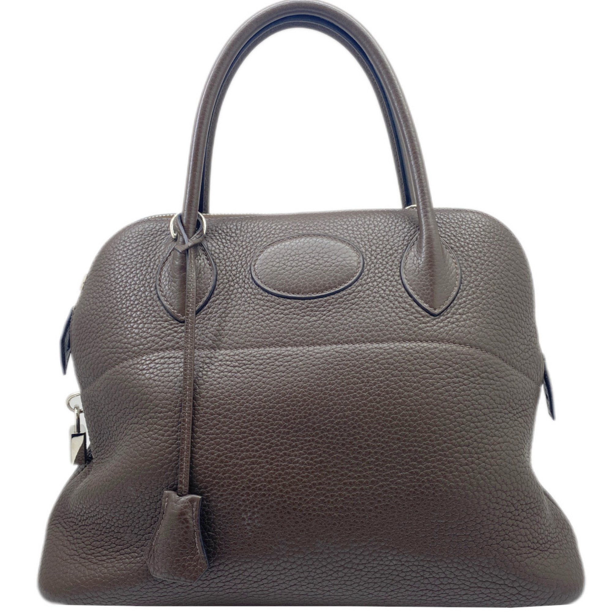 Hermes Bolide 31 Taurillon Chocolate Q Stamp (2013) Shoulder Handbag for Women Brown