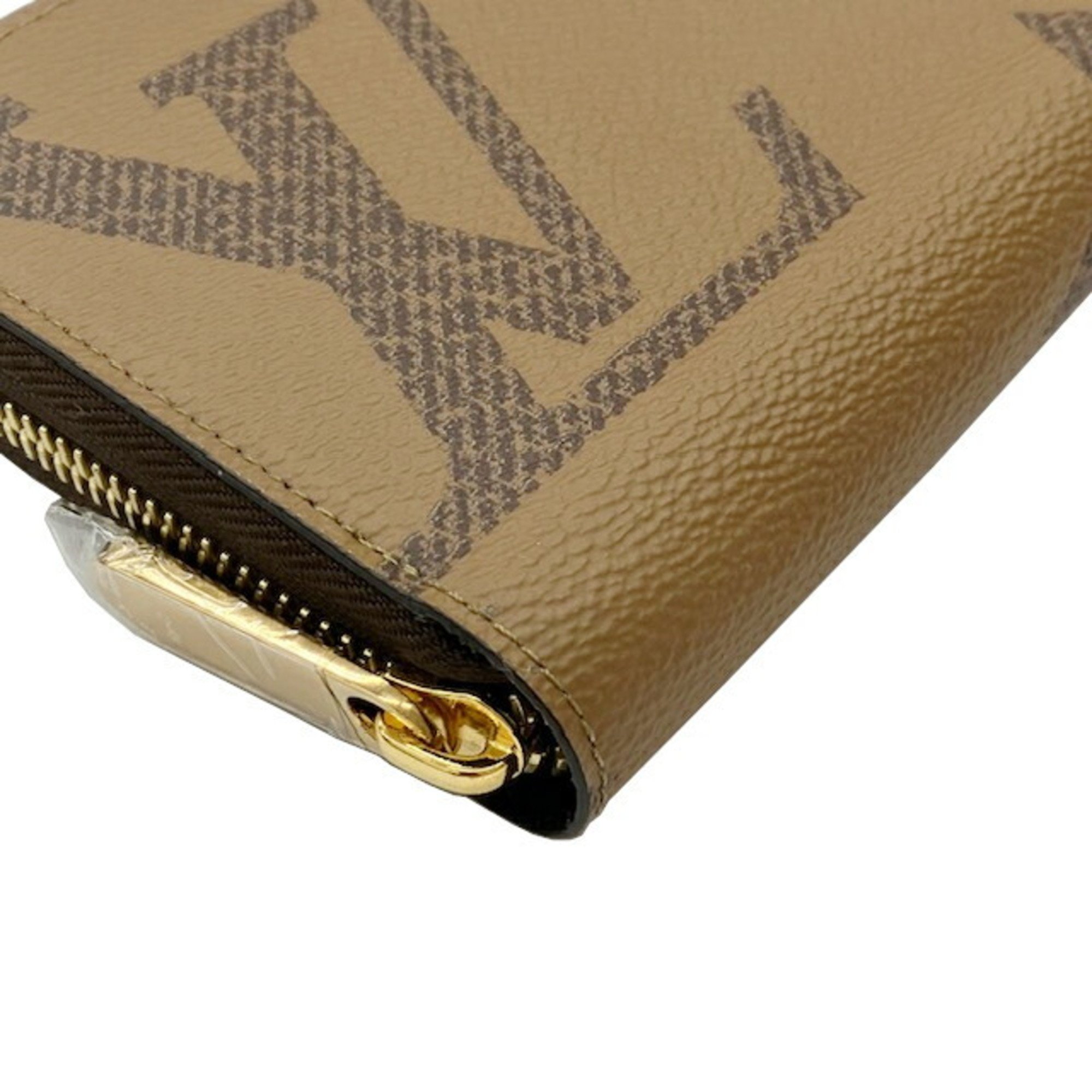 LOUIS VUITTON Louis Vuitton Zippy Wallet Monogram Giant Reverse M69353 LM0230 Round Long for Women and Men