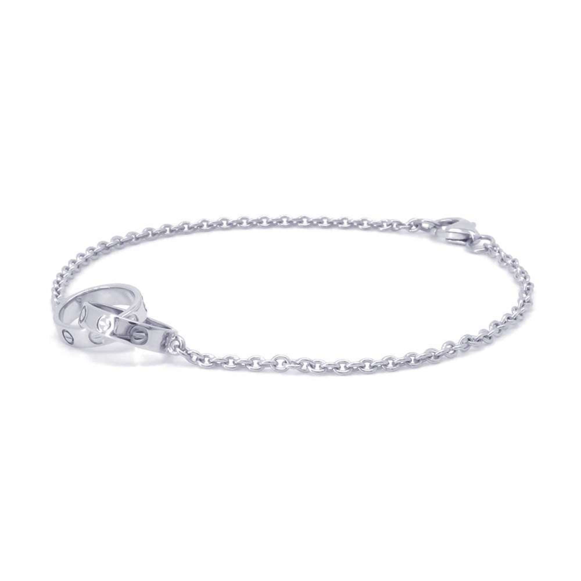 Cartier Bracelet Baby Love K18WG White Gold B6027200