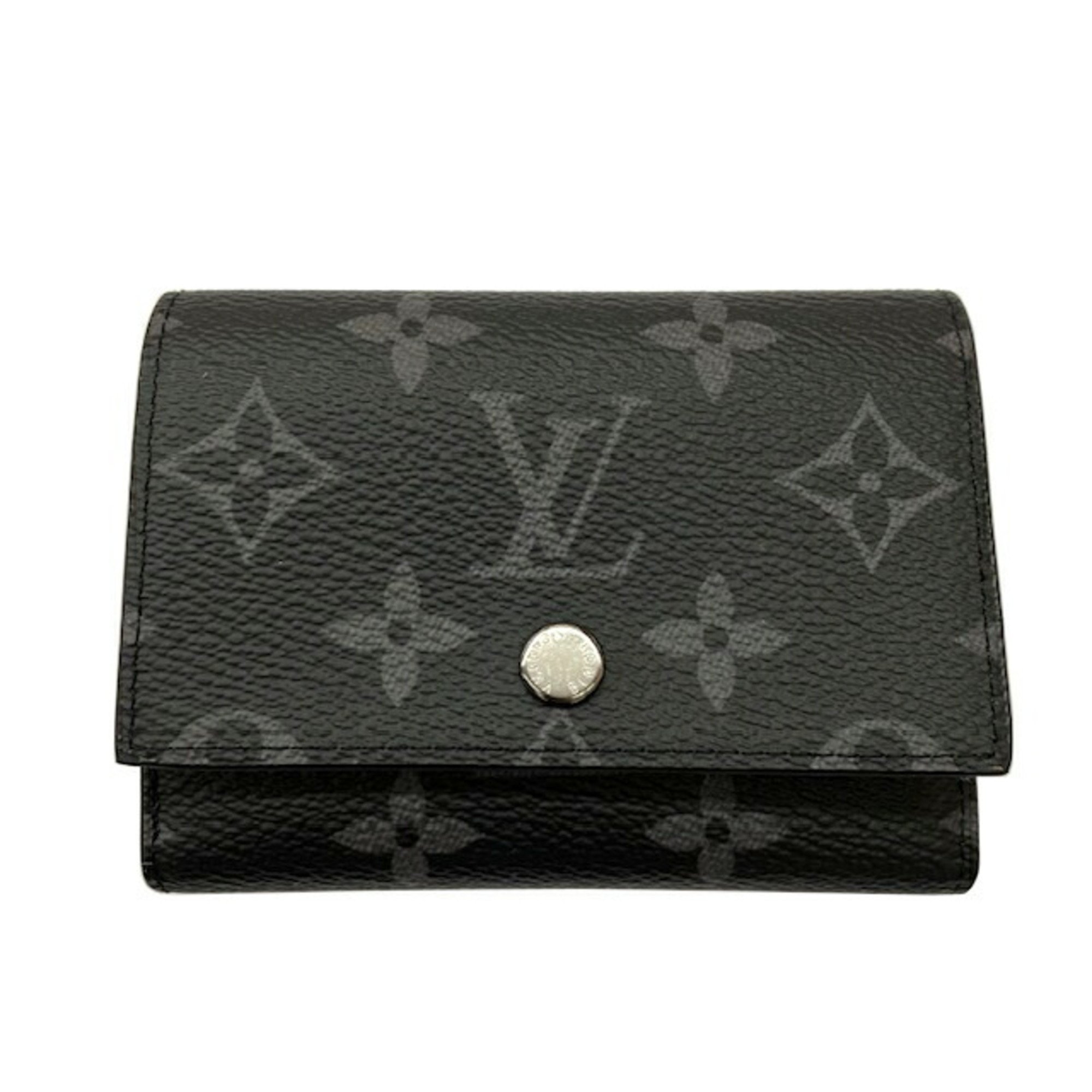 LOUIS VUITTON Louis Vuitton Victor Wallet Monogram Eclipse M12598 RFID Folding Men's Women's