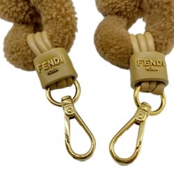 FENDI Strap You Brown Sheepskin Shoulder Women's Bag