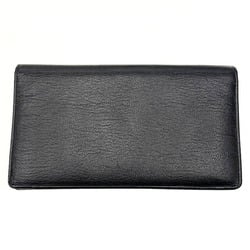 CHANEL Chanel Bi-fold Long Wallet Soft Caviar Skin Black No.6