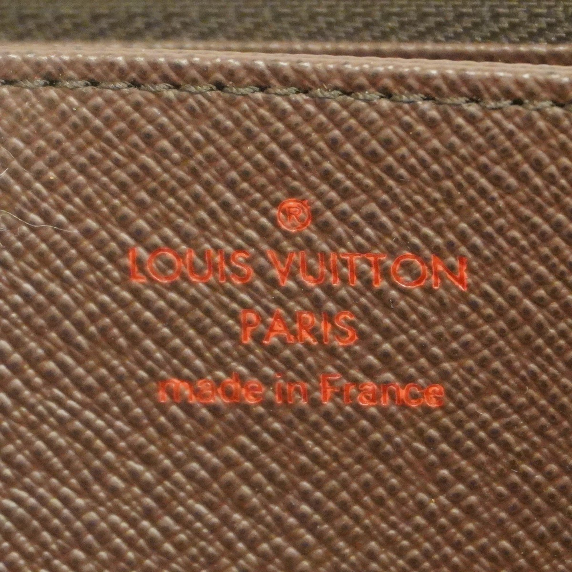 Louis Vuitton Long Wallet Damier Zippy N41661 Ebene Men's Women's