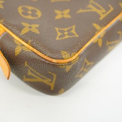 Louis Vuitton Shoulder Bag Monogram Pochette Marly Bandouliere M51828 Brown Women's