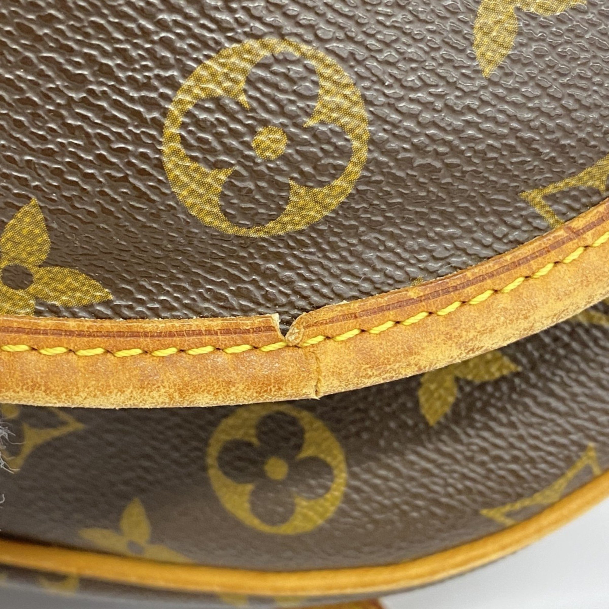 Louis Vuitton Shoulder Bag Monogram Menilmontant PM M40474 Brown Women's