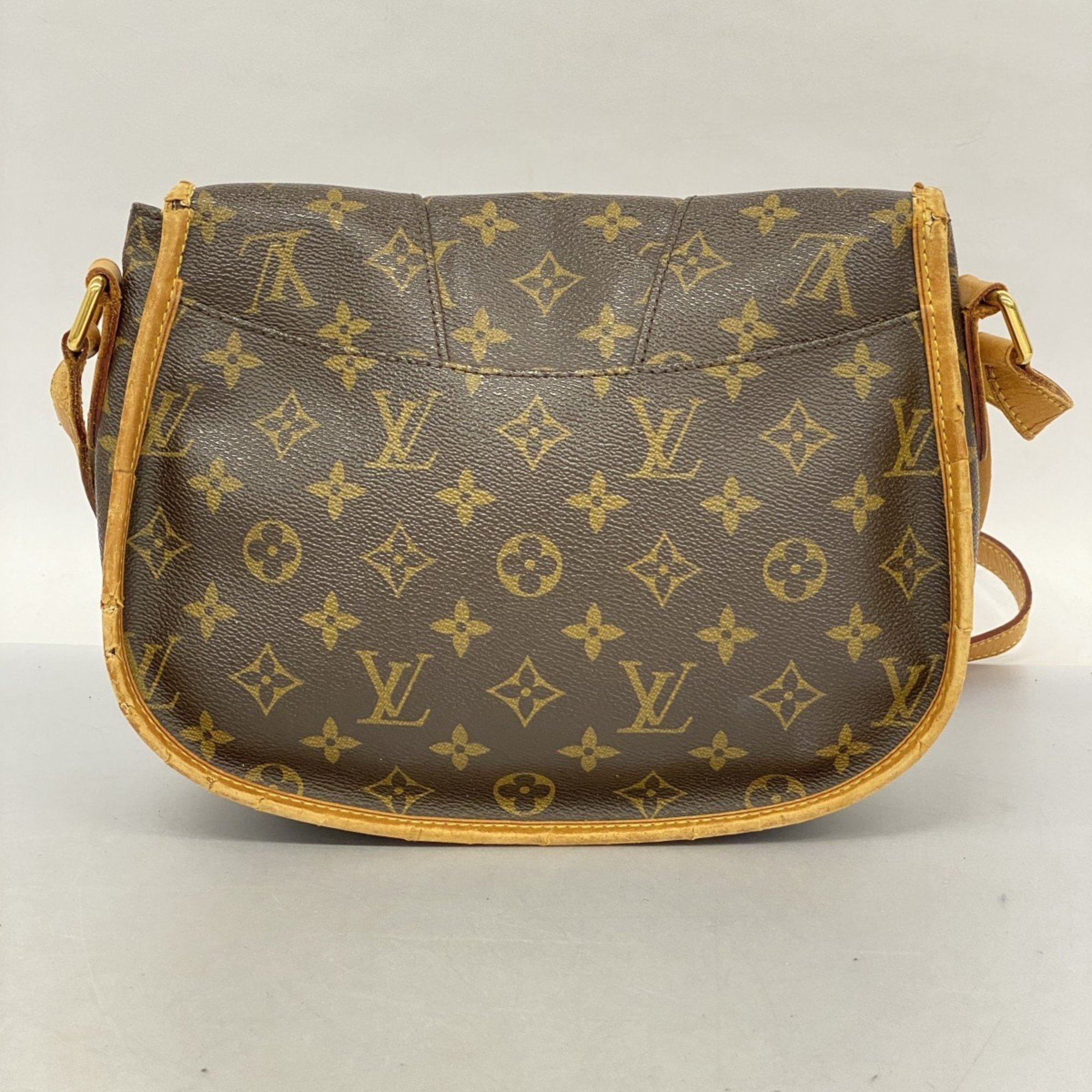 Louis Vuitton Shoulder Bag Monogram Menilmontant PM M40474 Brown Women's