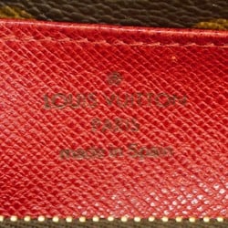 Louis Vuitton Long Wallet Monogram Portefeuille Emily M60136 Rouge Ladies