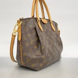 Louis Vuitton Handbag Monogram Turen PM M48813 Brown Ladies