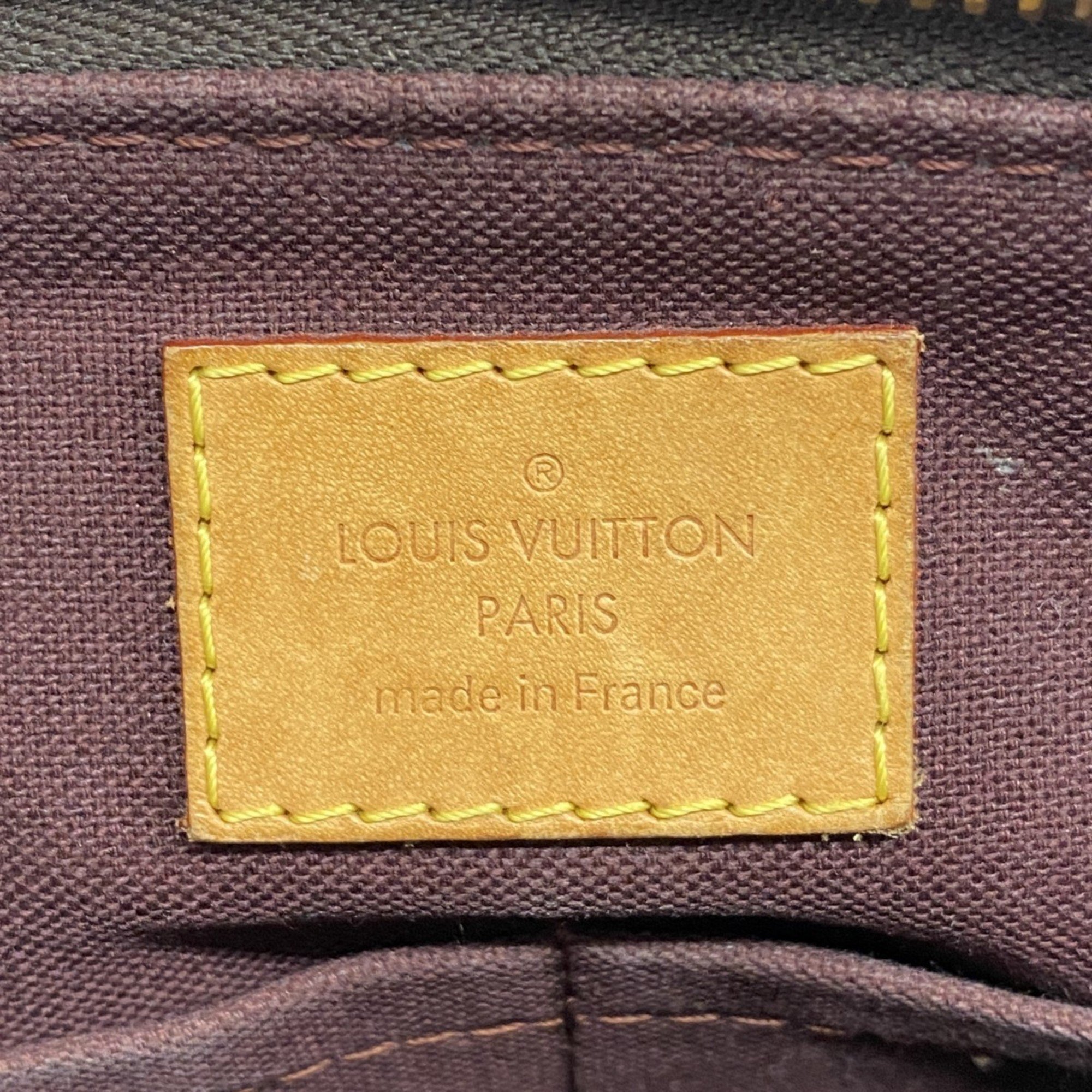 Louis Vuitton Handbag Monogram Turen PM M48813 Brown Ladies