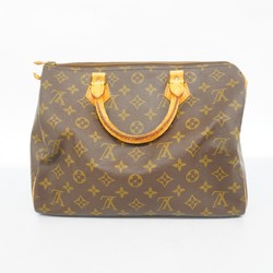 Louis Vuitton Handbag Monogram Speedy 30 M41108 Brown Ladies