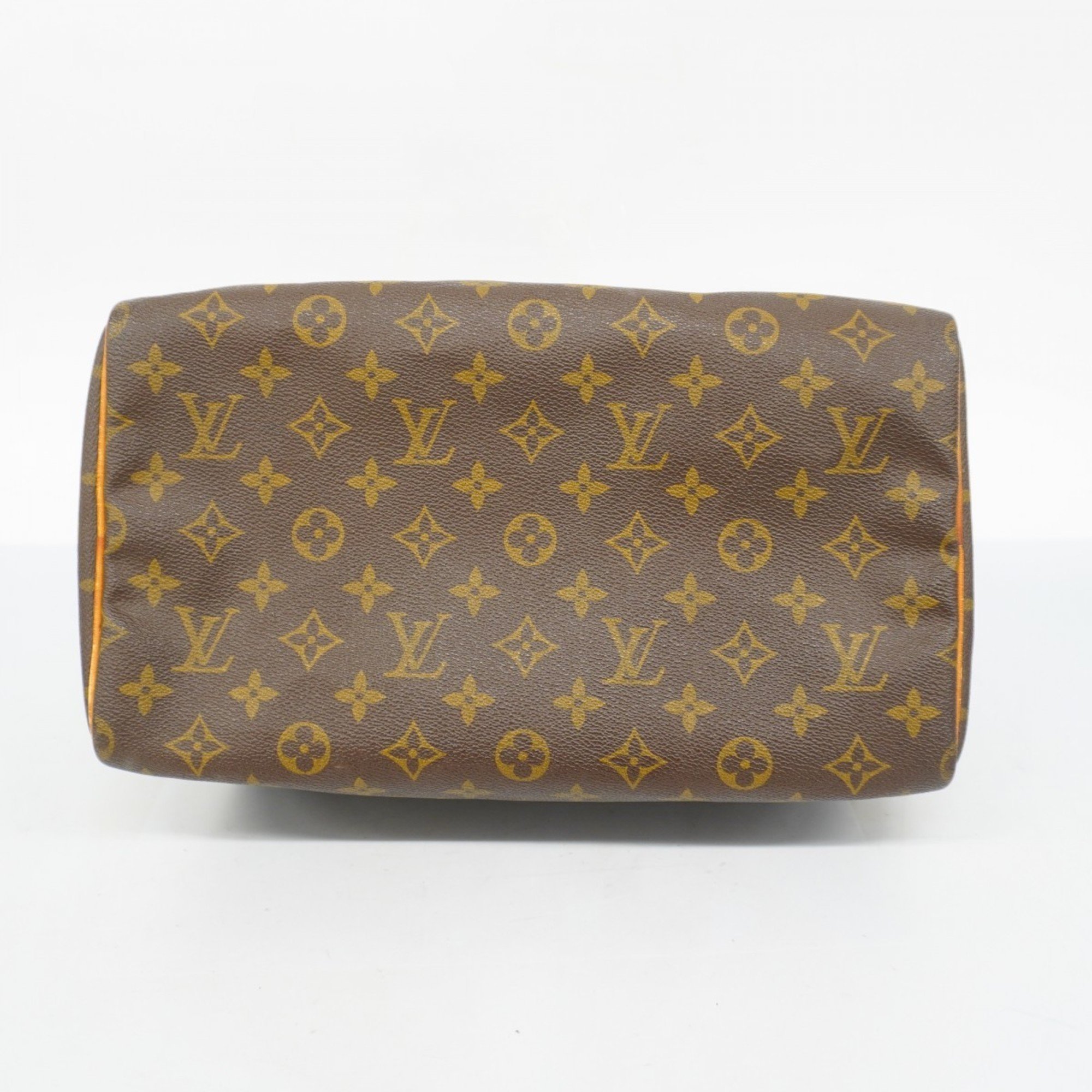 Louis Vuitton Handbag Monogram Speedy 30 M41108 Brown Ladies