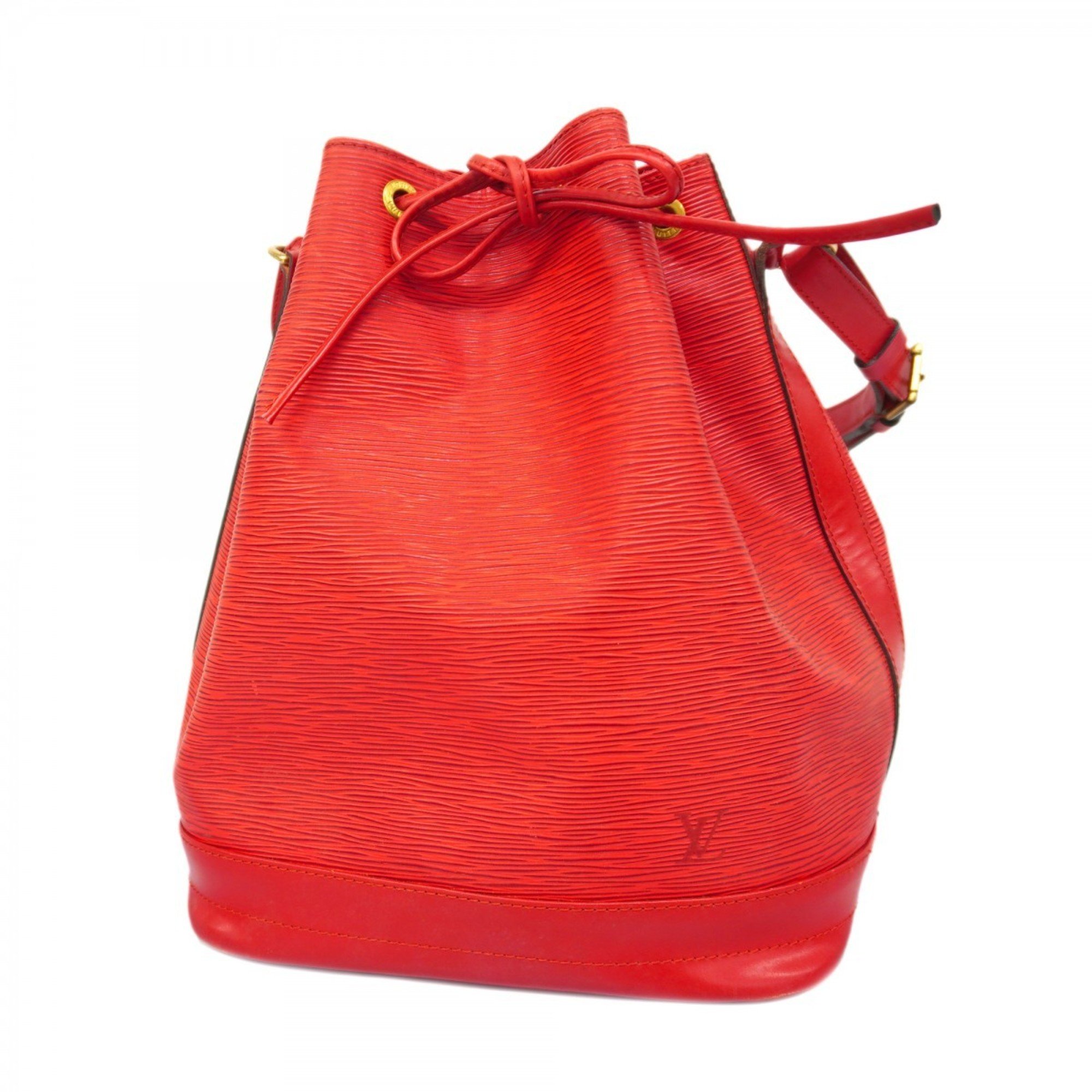 Louis Vuitton Shoulder Bag Epi Noe M44007 Castilian Red Ladies