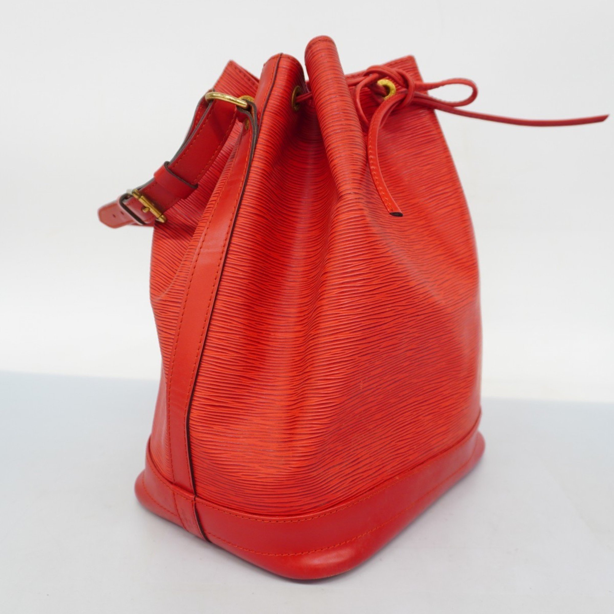 Louis Vuitton Shoulder Bag Epi Noe M44007 Castilian Red Ladies