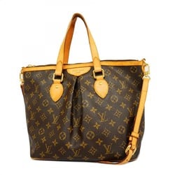 Louis Vuitton Handbag Monogram Palermo PM M40145 Brown Ladies