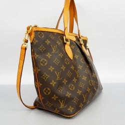 Louis Vuitton Handbag Monogram Palermo PM M40145 Brown Ladies