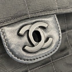 Chanel Shoulder Bag New Travel Nylon Black Ladies