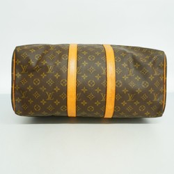 Louis Vuitton Boston Bag Monogram Keepall 45 M41428 Brown Men's Women's