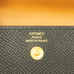 Hermes Belt Kelly Pocket Veau Epsom Black W Stamp Ladies