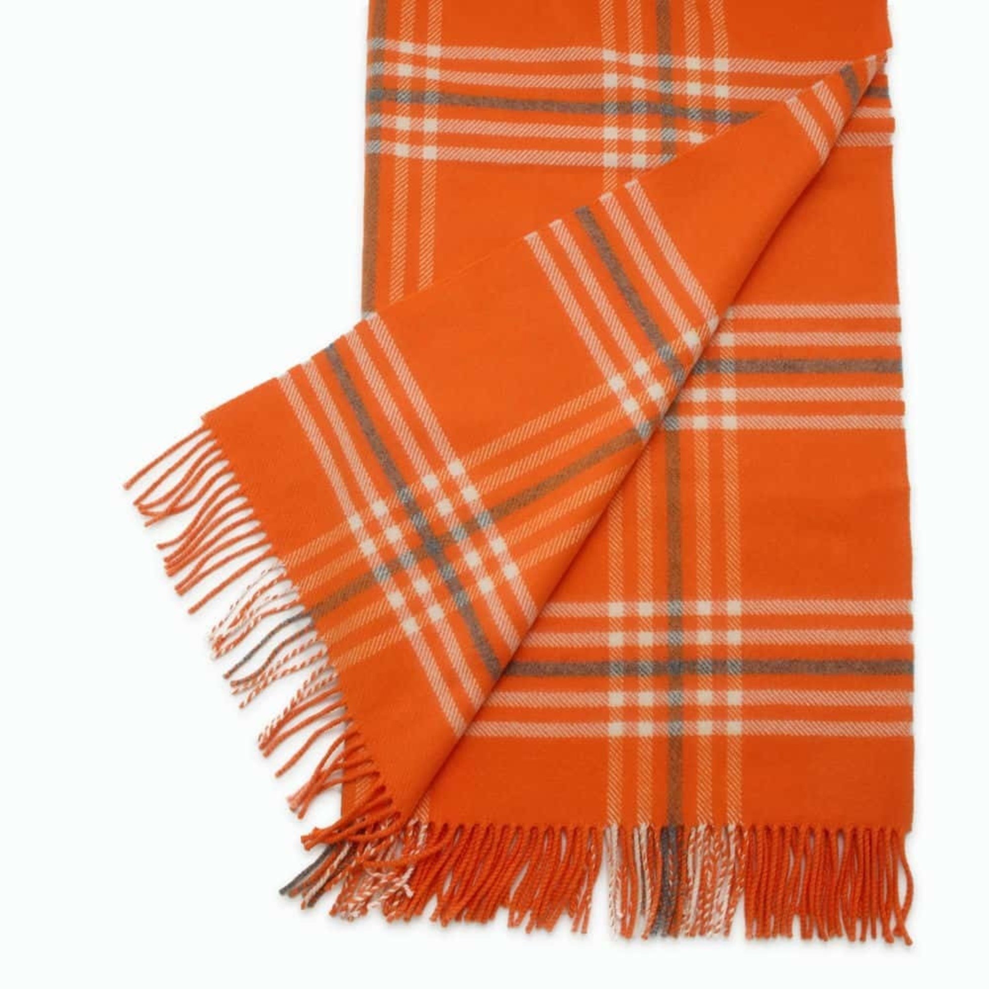 Hermes Blanket Check Cashmere HERMES Sold item