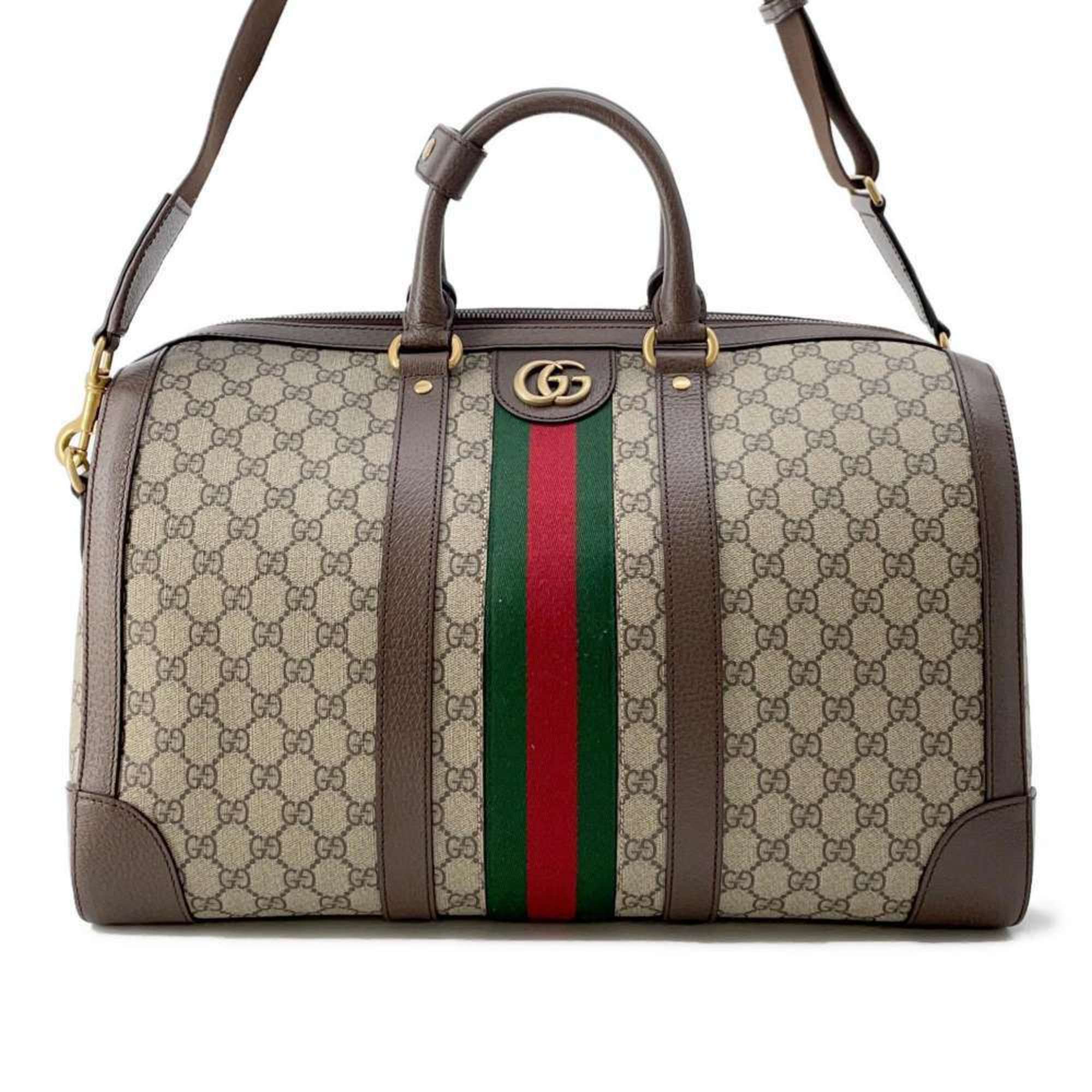 Gucci Boston Bag GG Supreme Ophidia 724642 for GUCCI 2way Shoulder