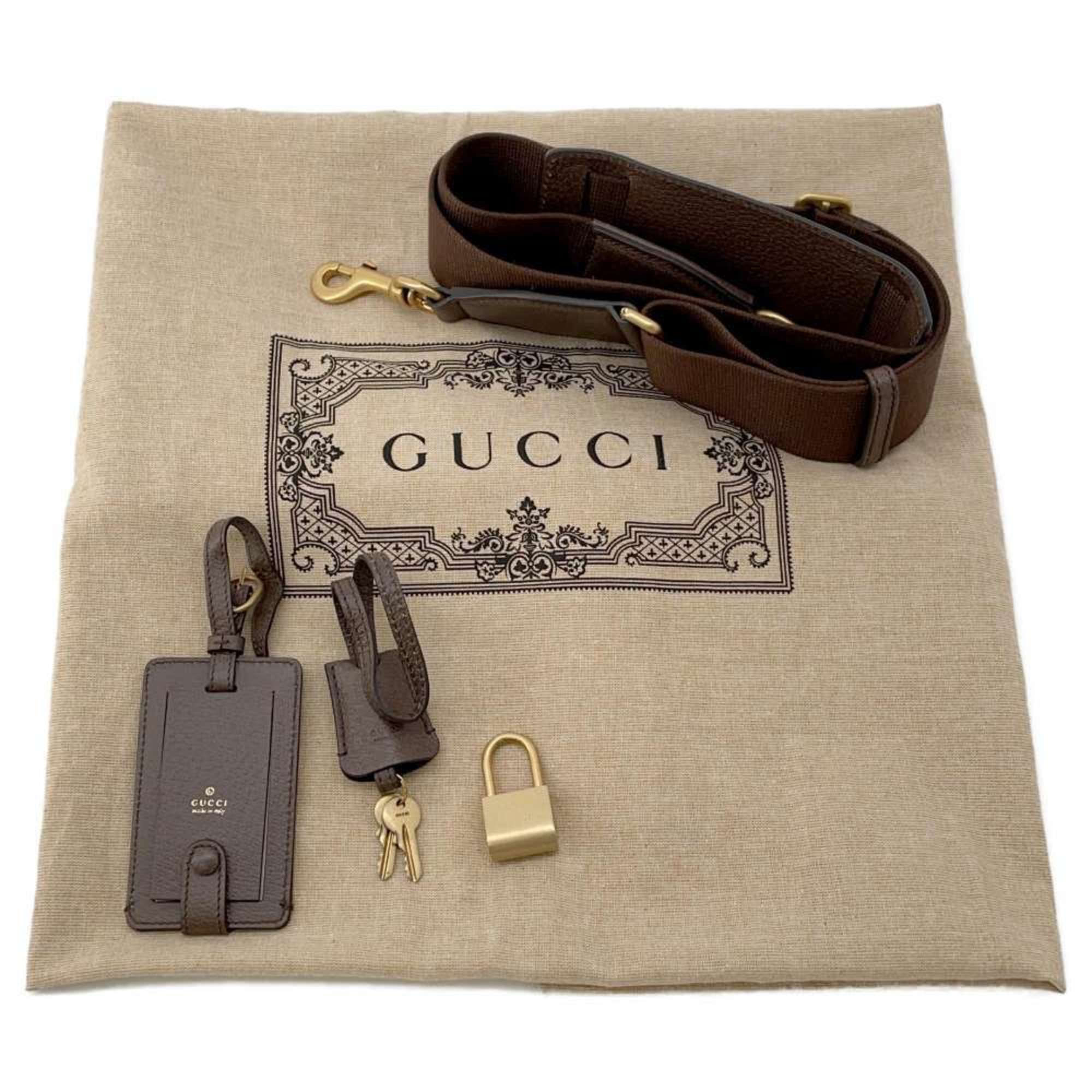 Gucci Boston Bag GG Supreme Ophidia 724642 for GUCCI 2way Shoulder